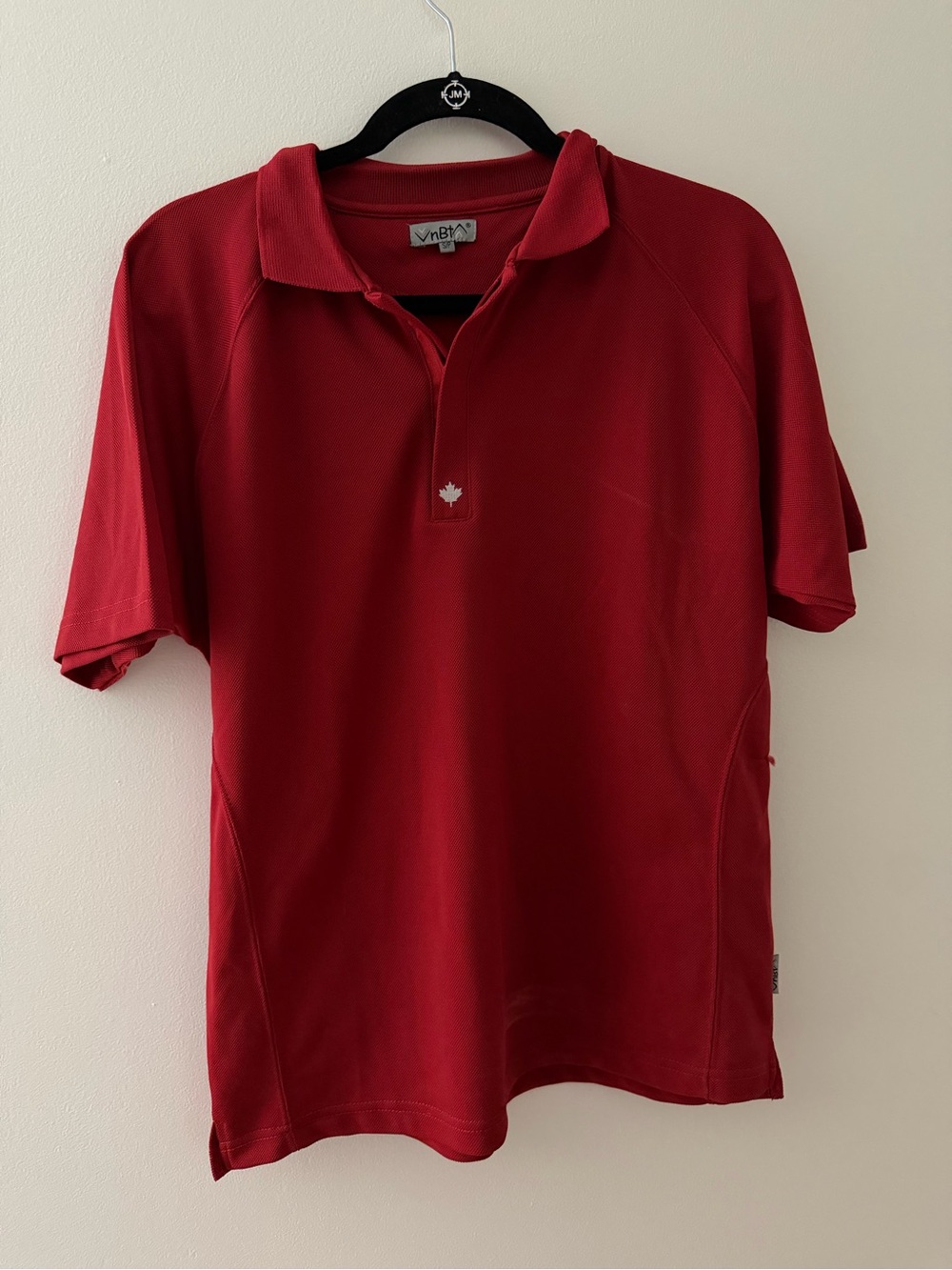 Red Short-Sleeve Polo Shirt
